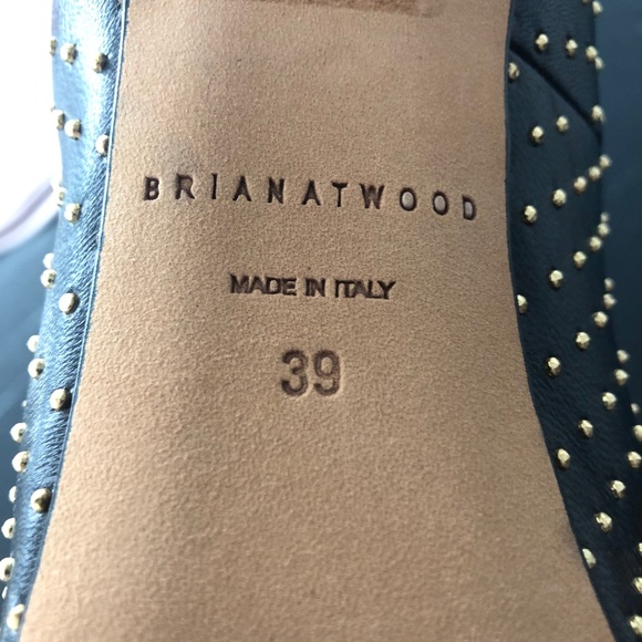 Brian Atwood Platform Studded Pumps - Picture 5 of 6